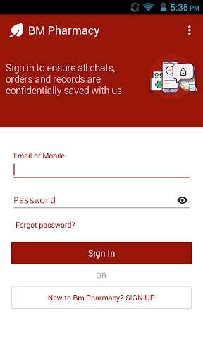 Run android online APK BM Pharmacy from MyAndroid or emulate BM Pharmacy using MyAndroid