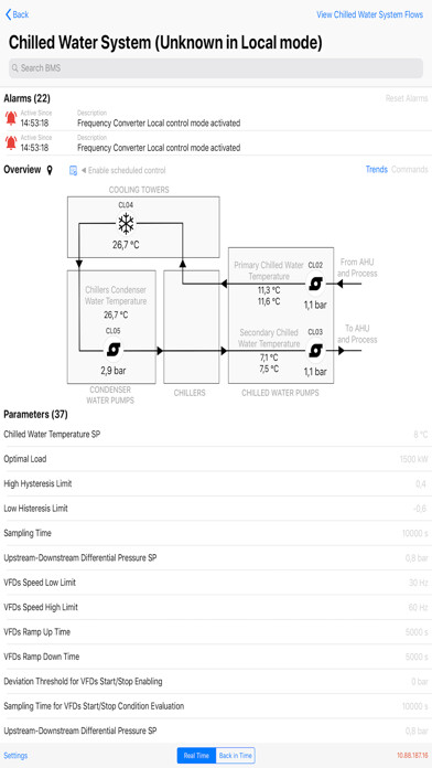 Emulate iPhone app BMS Supervisor using MyAndroid Emulate iPhone app BMS Supervisor using MyAndroid