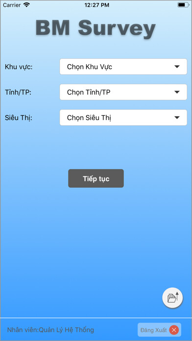 Emulate iPhone app BMSurvey using MyAndroid Emulate iPhone app BMSurvey using MyAndroid