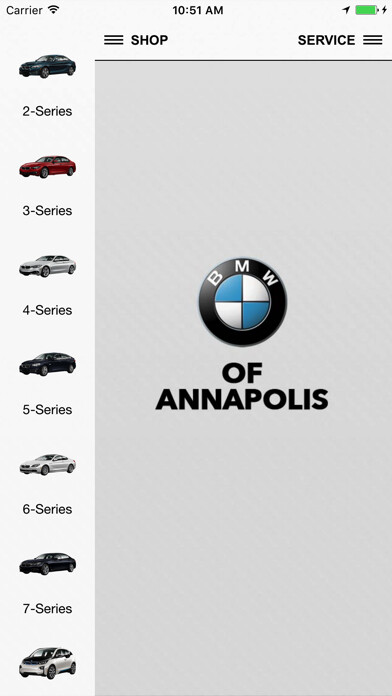 Emulate iPhone app BMW of Annapolis using MyAndroid Emulate iPhone app BMW of Annapolis using MyAndroid