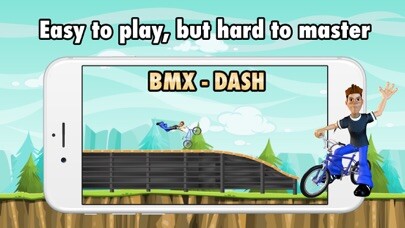 Emulate iPhone app BMX Dash using MyAndroid