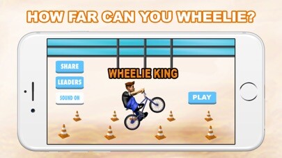 Emulate iPhone app BMX-Wheelie King using MyAndroid