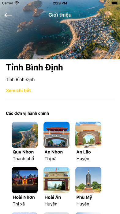 Emulate iPhone app Bình Định SmartCity using MyAndroid Emulate iPhone app Bình Định SmartCity using MyAndroid