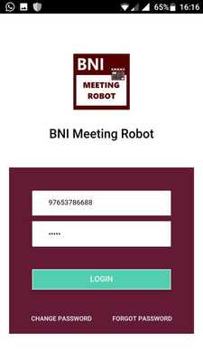 Emulate Android APK BNI Meeting Robot Emulate Android APK BNI Meeting Robot