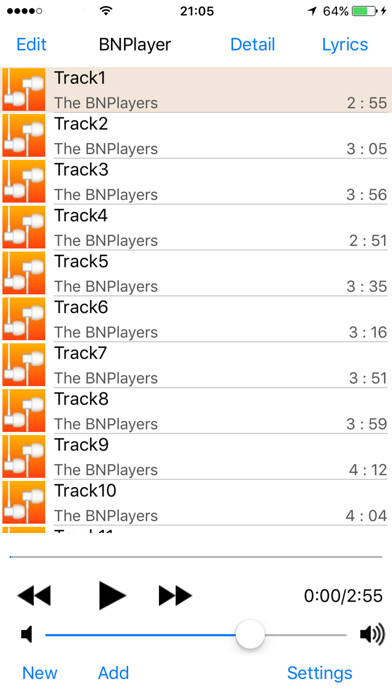 Emulate iPhone app BNPlayer Light using MyAndroid Emulate iPhone app BNPlayer Light using MyAndroid