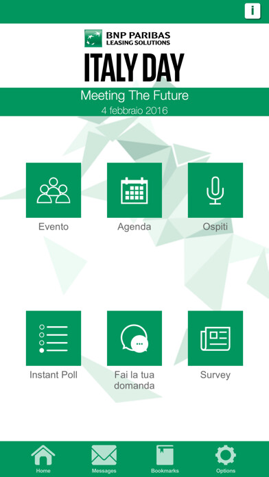Emulate iPhone app BNP Paribas Italy Day 2016 using MyAndroid Emulate iPhone app BNP Paribas Italy Day 2016 using MyAndroid