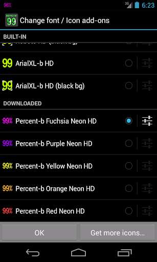 Run android online APK BN Pro Percent-b Neon HD Text from MyAndroid or emulate BN Pro Percent-b Neon HD Text using MyAndroid