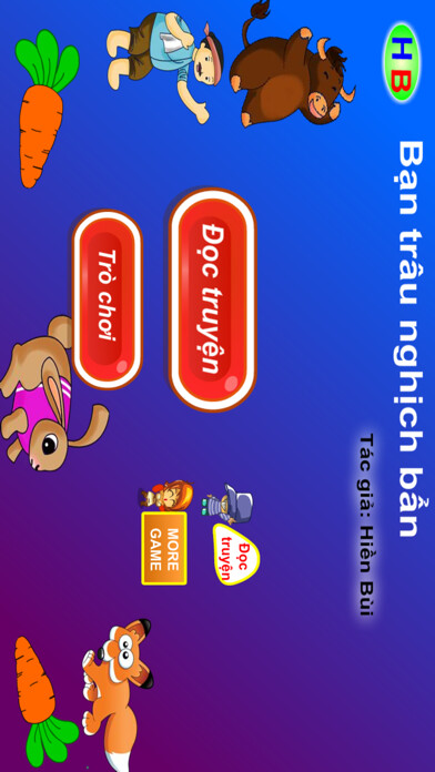 Emulate iPhone app Bạn trâu nghịch bẩn using MyAndroid
