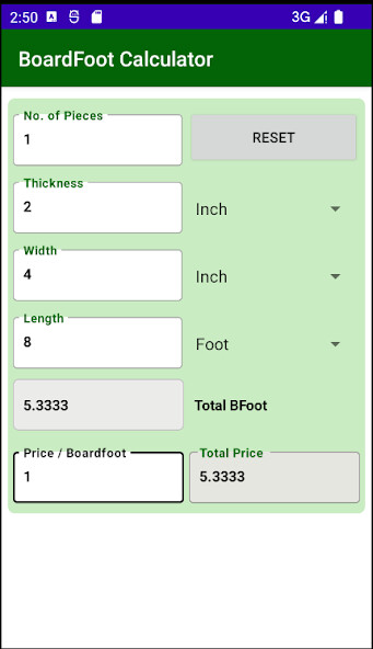 Run android online APK Board Foot Calculator from MyAndroid or emulate Board Foot Calculator using MyAndroid