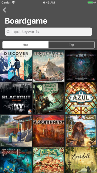 Emulate iPhone app Boardgame Assistant using MyAndroid Emulate iPhone app Boardgame Assistant using MyAndroid