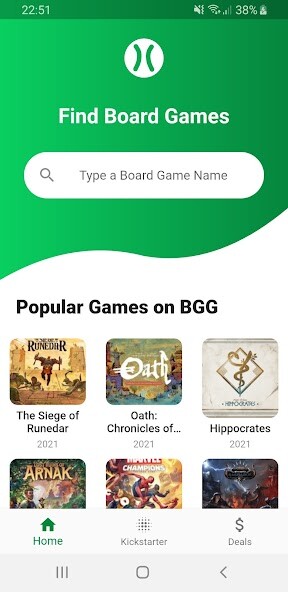 Run android online APK Board Game Finder from MyAndroid or emulate Board Game Finder using MyAndroid