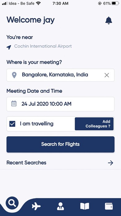 Emulate iPhone app BoardingPass: Travel & Expense using MyAndroid