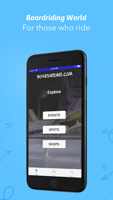 Emulate iPhone app Boardriding using MyAndroid