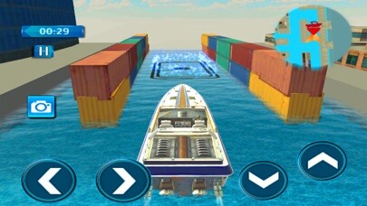 Emulate iPhone app Boat Parking Simulator & Ship Sailing Game using MyAndroid