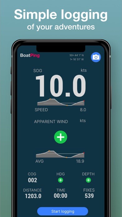 Emulate iPhone app BoatPing Sailing Logbook using MyAndroid Emulate iPhone app BoatPing Sailing Logbook using MyAndroid