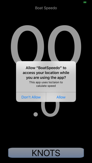 Emulate iPhone app BoatSpeedo using MyAndroid