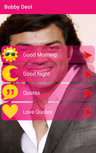 Run android online APK Bobby Deol - Greetings from MyAndroid or emulate Bobby Deol - Greetings using MyAndroid