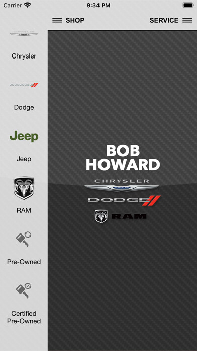 Emulate iPhone app Bob Howard Chrysler Dodge RAM using MyAndroid Emulate iPhone app Bob Howard Chrysler Dodge RAM using MyAndroid