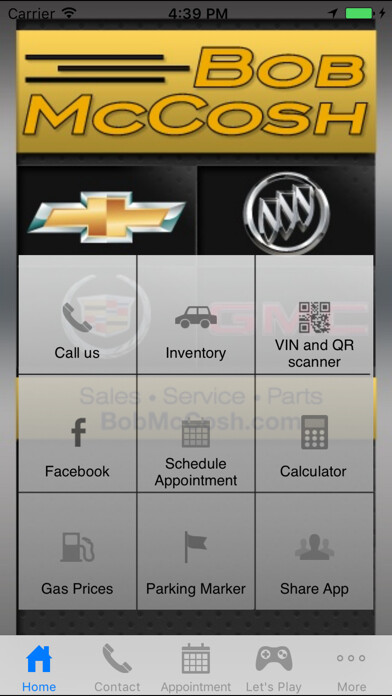 Emulate iPhone app Bob McCosh Chevrolet Buick GMC Cadillac using MyAndroid Emulate iPhone app Bob McCosh Chevrolet Buick GMC Cadillac using MyAndroid