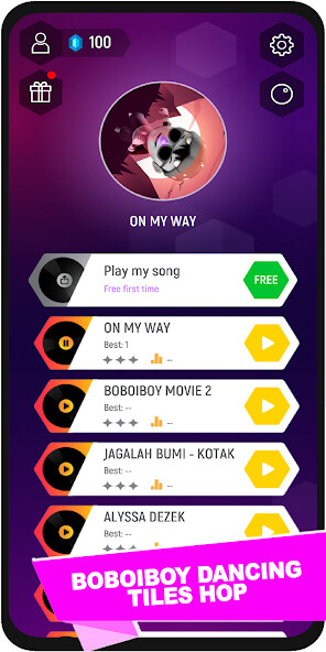 Run android online APK BoBoiBoy Dancing Beat Tiles Hop from MyAndroid or emulate BoBoiBoy Dancing Beat Tiles Hop using MyAndroid