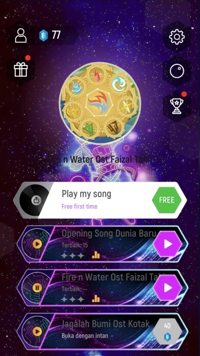 Emulate iPhone app Boboy Magic Tiles Hop using MyAndroid Emulate iPhone app Boboy Magic Tiles Hop using MyAndroid