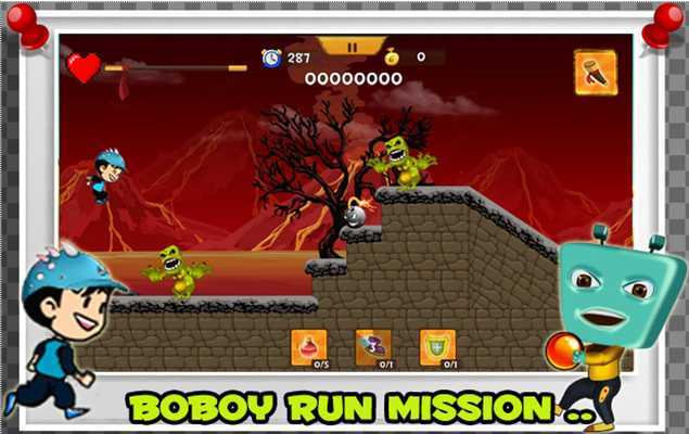 Emulate Android APK Boboy Run Mission Emulate Android APK Boboy Run Mission