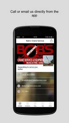 Emulate Android APK Bobs Crane Service Emulate Android APK Bobs Crane Service