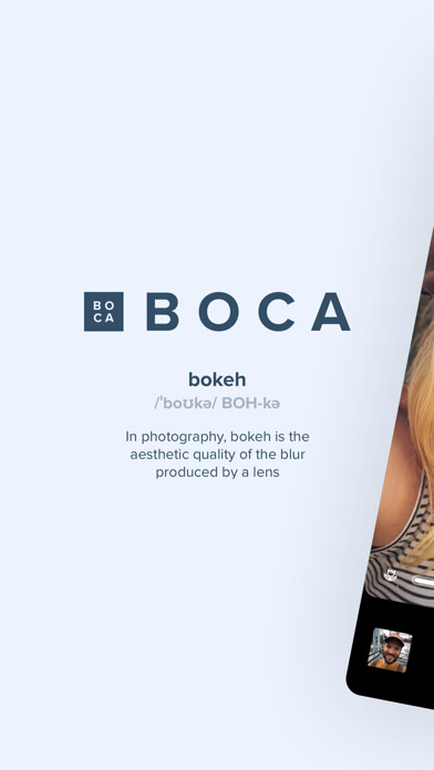 Emulate iPhone app BOCA - Portrait Mode Videos using MyAndroid