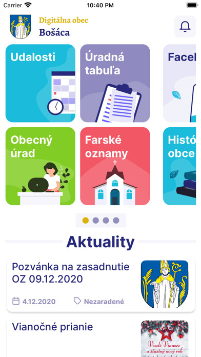 Emulate iPhone app Bošáca using MyAndroid Emulate iPhone app Bošáca using MyAndroid