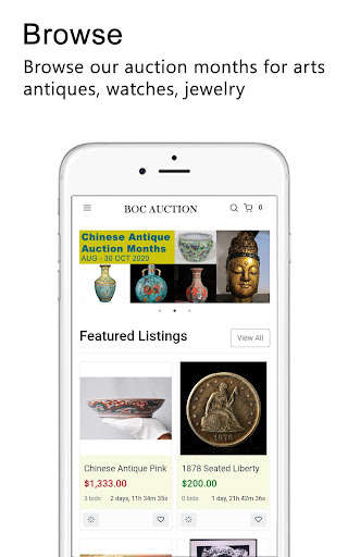 Run android online APK BOC AUCTION from MyAndroid or emulate BOC AUCTION using MyAndroid