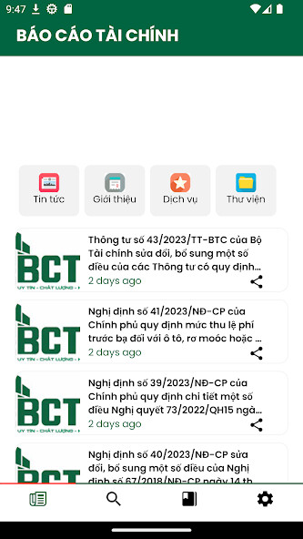 Run android online APK Báo Cáo Tài Chính - BCTC from MyAndroid or emulate Báo Cáo Tài Chính - BCTC using MyAndroid