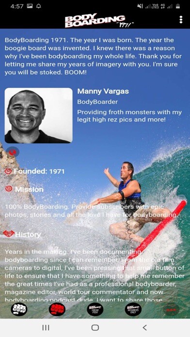 Emulate iPhone app BodyBoarding 1971 using MyAndroid