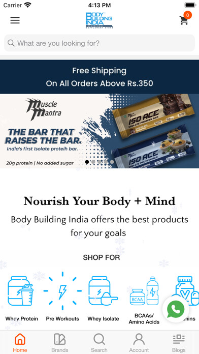 Emulate iPhone app Body Building India using MyAndroid Emulate iPhone app Body Building India using MyAndroid