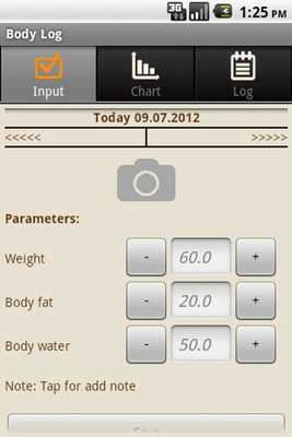 Emulate Android APK Bodylog. Weight and shape. Emulate Android APK Bodylog. Weight and shape.