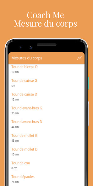 Run android online APK Body measurement -Coach Me App from MyAndroid or emulate Body measurement -Coach Me App using MyAndroid