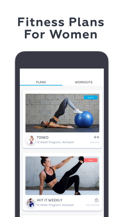 Emulate iPhone app Bodyplan: Workouts For Women using MyAndroid