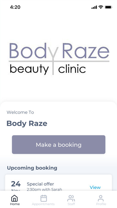 Emulate iPhone app Body Raze using MyAndroid