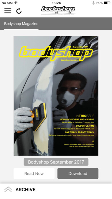 Emulate iPhone app bodyshop Magazine using MyAndroid Emulate iPhone app bodyshop Magazine using MyAndroid