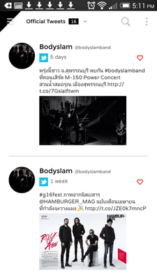 Emulate Android APK Bodyslam (THAI POP) Club