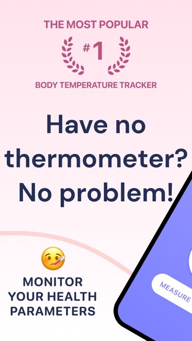Emulate iPhone app Body Temperature App For Fever using MyAndroid