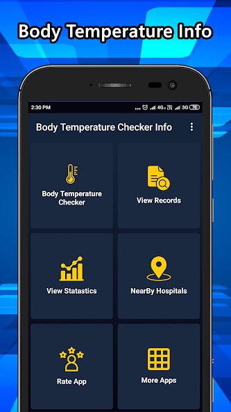 Run android online APK Body Temperature Checker Info from MyAndroid or emulate Body Temperature Checker Info using MyAndroid