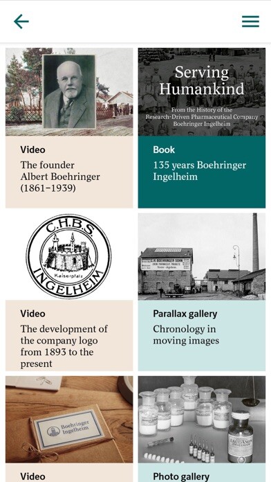 Emulate iPhone app Boehringer Ingelheim History using MyAndroid Emulate iPhone app Boehringer Ingelheim History using MyAndroid