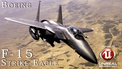 Emulate iPhone app Boeing F-15 Strike Eagle - Combat Flight Simulator of Infinite Airplane Hunter using MyAndroid