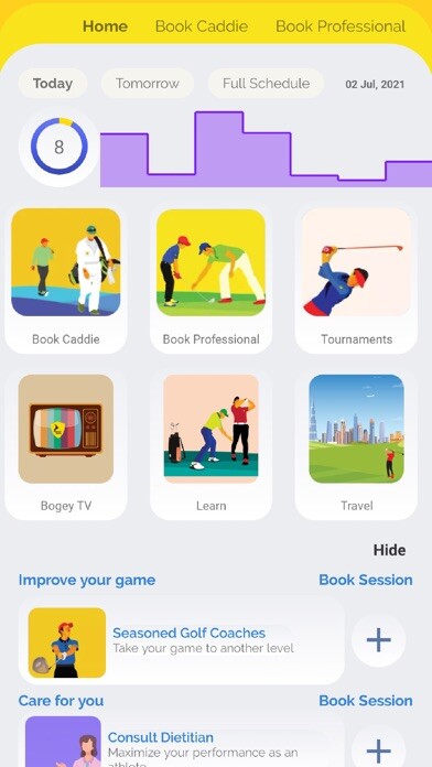 Emulate iPhone app Bogey sports using MyAndroid Emulate iPhone app Bogey sports using MyAndroid