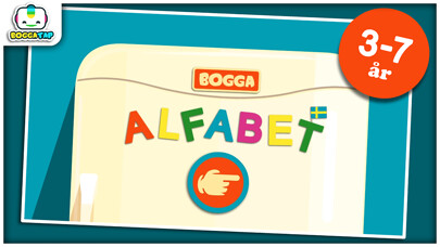 Emulate iPhone app Bogga Alfabet SVENSKA using MyAndroid