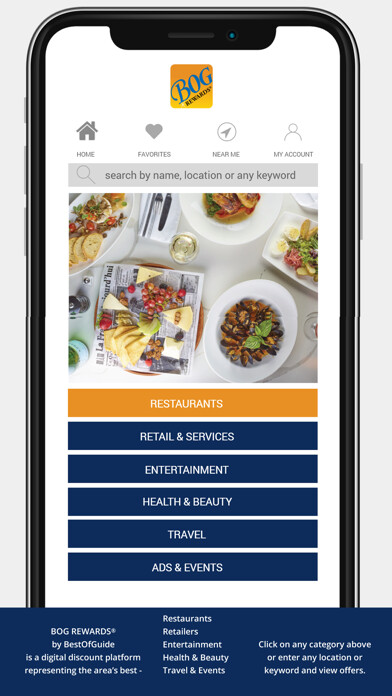 Emulate iPhone app BOG REWARDS by BestOfGuide® using MyAndroid Emulate iPhone app BOG REWARDS by BestOfGuide® using MyAndroid