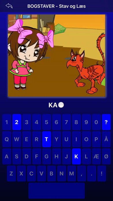 Emulate iPhone app BOGSTAVER - Stav og Læs using MyAndroid Emulate iPhone app BOGSTAVER - Stav og Læs using MyAndroid