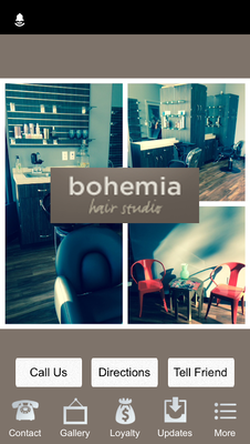 Emulate Android APK Bohemia Hair Studio