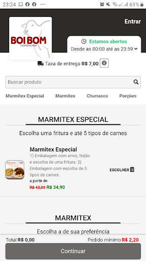 Run android online APK Boi Bom Churrascaria from MyAndroid or emulate Boi Bom Churrascaria using MyAndroid