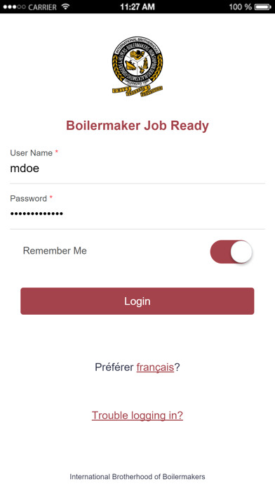 Emulate iPhone app Boilermaker Job Ready using MyAndroid Emulate iPhone app Boilermaker Job Ready using MyAndroid